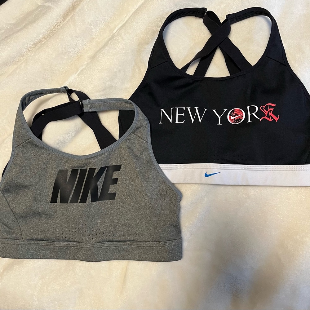 Nike Women's Impact Dri-FIT NYC Marathon Strappy High-Impact Sports Bras (2)